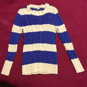 Jcrew striped sweater